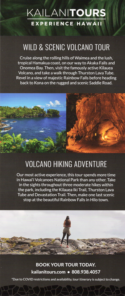 Submarne Adventure Brochure - Kona