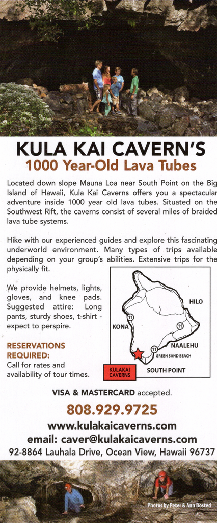 Submarne Adventure Brochure - Kona