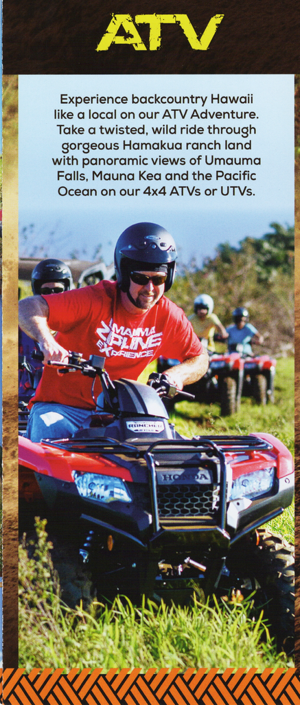 Submarne Adventure Brochure - Kona